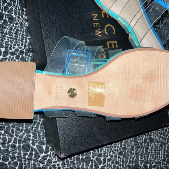 Cecelia New York Woman’s Lincoln Slide Sandal Sz 7.5 - Picture 5 of 9